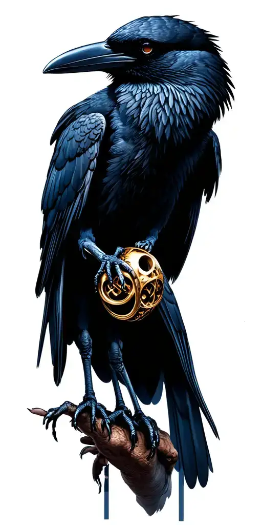 Crows And Ring Finger Skelton