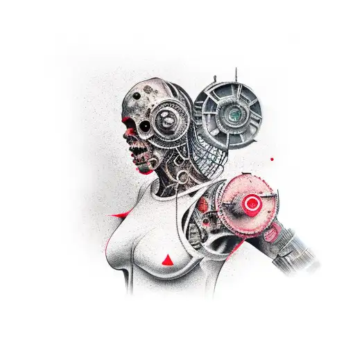 Tattoo Sleeve Post-apocalyptic Cyberpunk