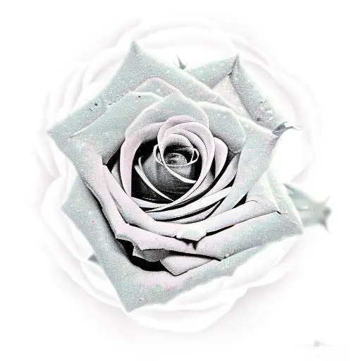 A Spear That Goes Through A Red Rose In Which 2 Names Are Written As A Memory