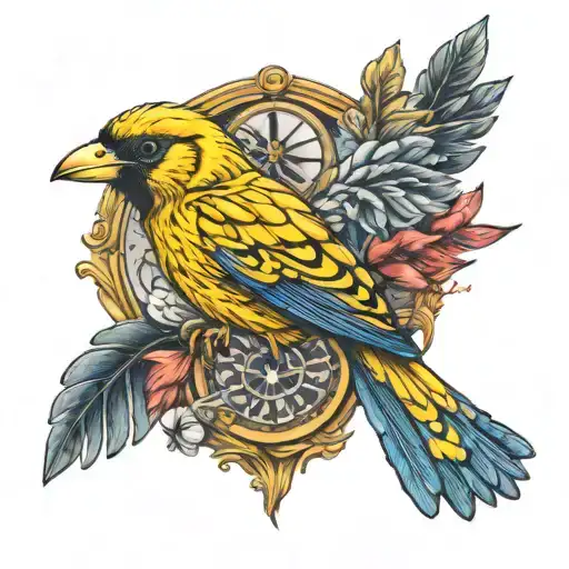 Fenerbahce And Canary Bird