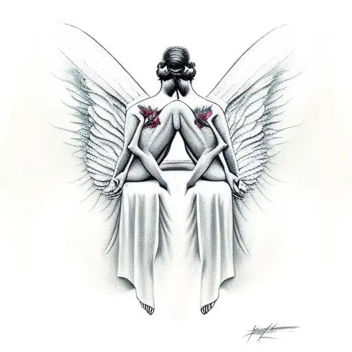 Angel And Devil Climbing