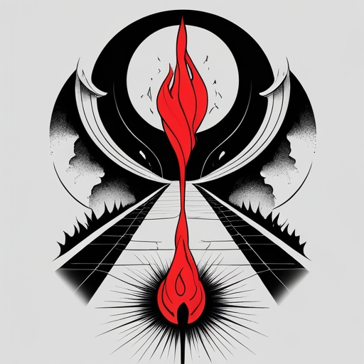 Crimson Path of the Sacred Ember