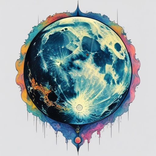 Sacred Moon Tattoo idea