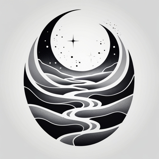 Sands of Serenity Tattoo idea