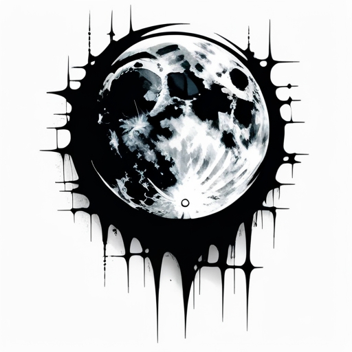Blood Moon Tattoo idea