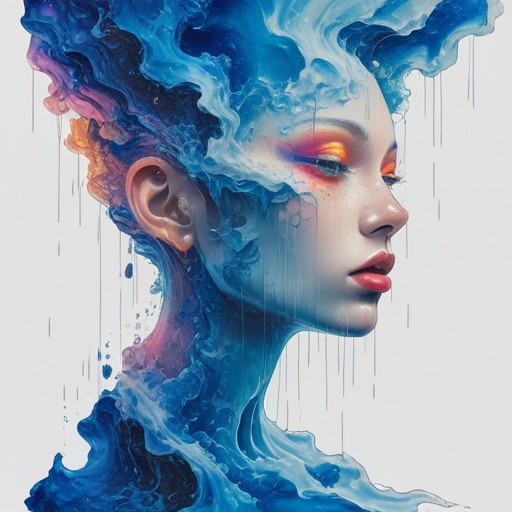 Sapphire Rain Tattoo idea