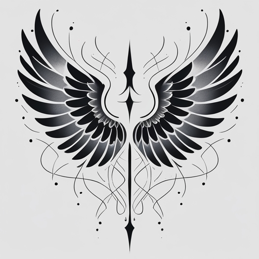 Wings of Freedom Tattoo idea