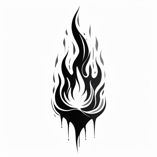 Echo of the Fallen Flame Tattoo idea