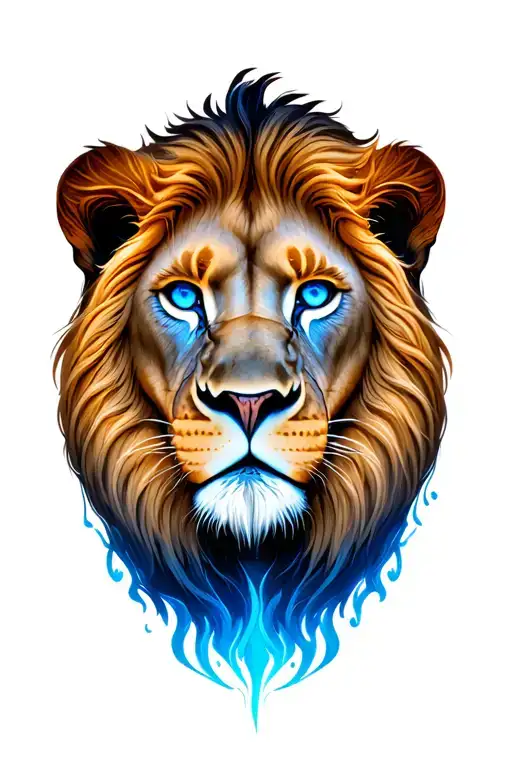 Blue Eyed Lion