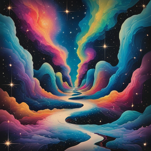 Starlit Path Tattoo idea