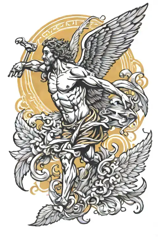 Greek God Icarus
