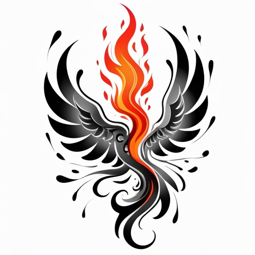 Phoenix Fire Tattoo idea