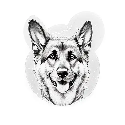 German Sheppard Bubble Gum