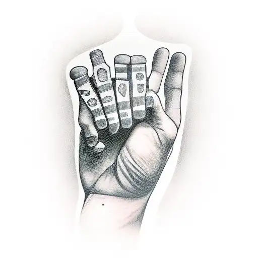 Chess Piece With A Closed Fist