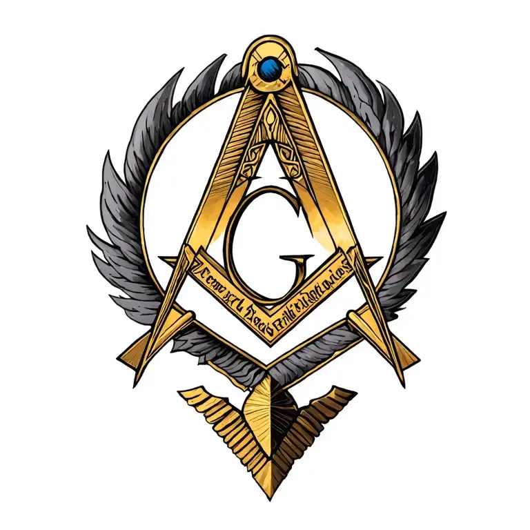 Templary And Masonic Symbol