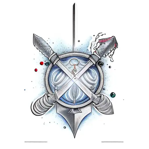 Sword Of Damocles Over Someone's Head