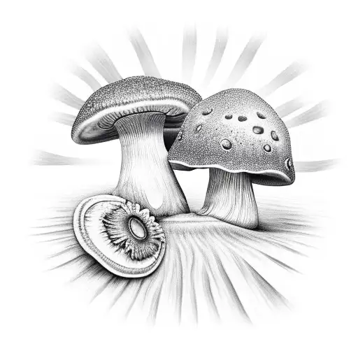 Mushroom And The Sun