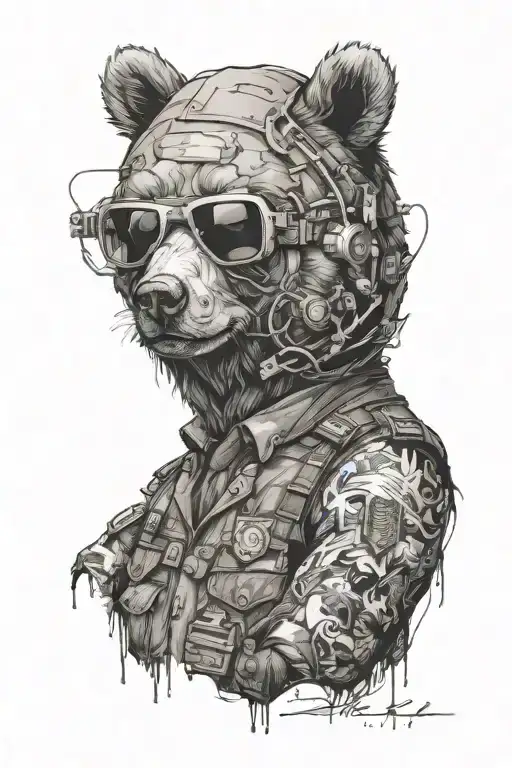 Commander Attacker Bear