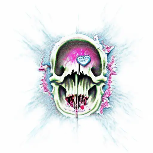 Skull Bleeding From Mouth