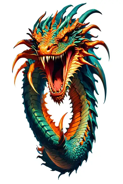 Mechanical Dragon Clawing Skin Arm