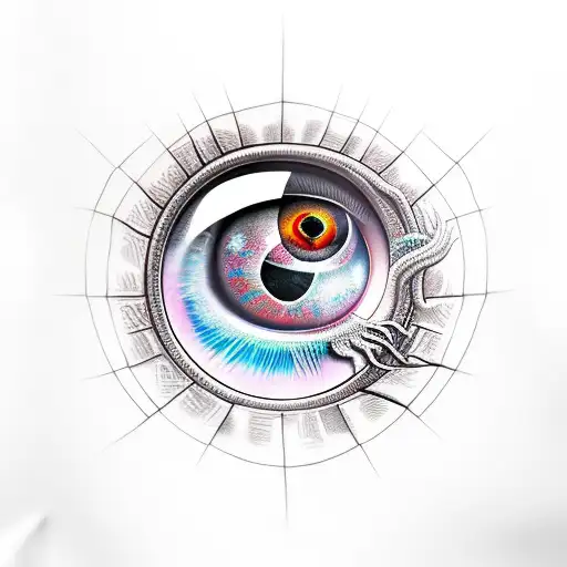 Fierce Dragon Eye