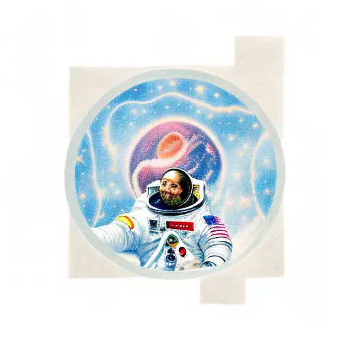 Astronaut Reading The Mail