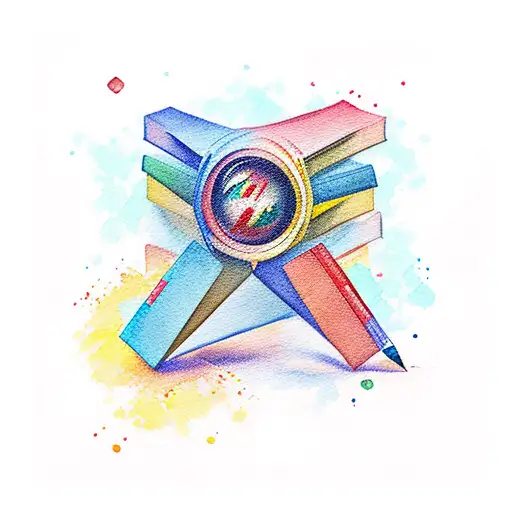 Adhd On Watercolour Booklover