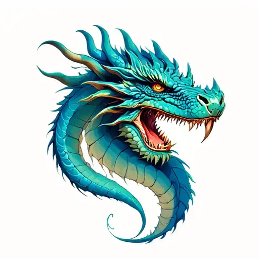 Dragon Hand Tattoo Design