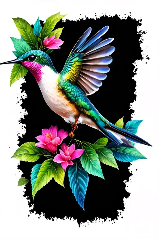 Hummingbird Hovering