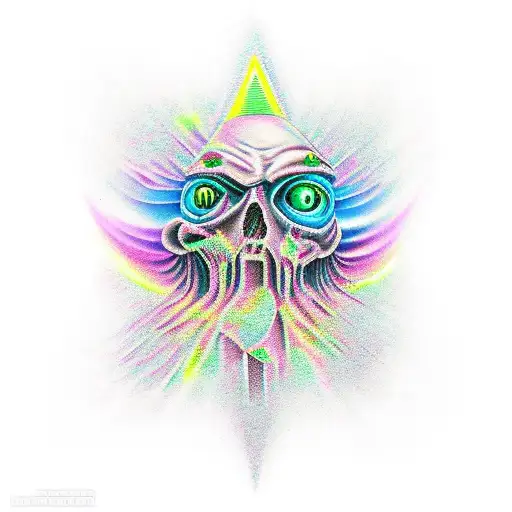 Trippy Dark Illuminati