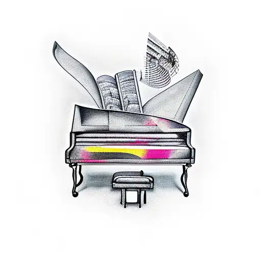 Piano With Metal Music