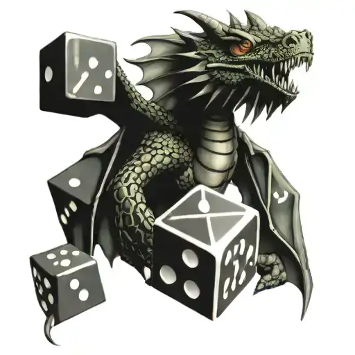 Dnd Dragon And Dice Rolling