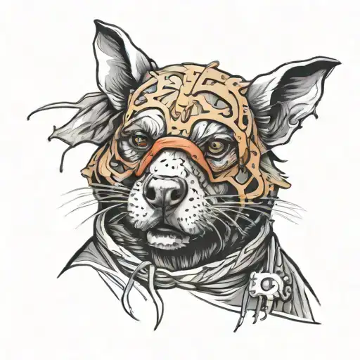 Master Splinter As A Dog