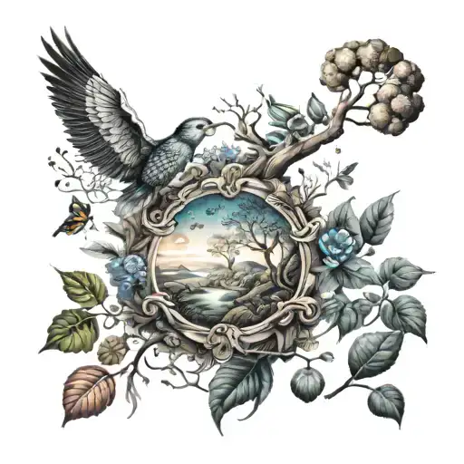 Chilhood Memories And Nature