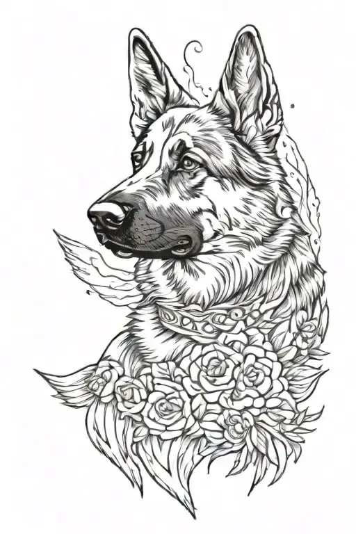 German Shepherd Protect