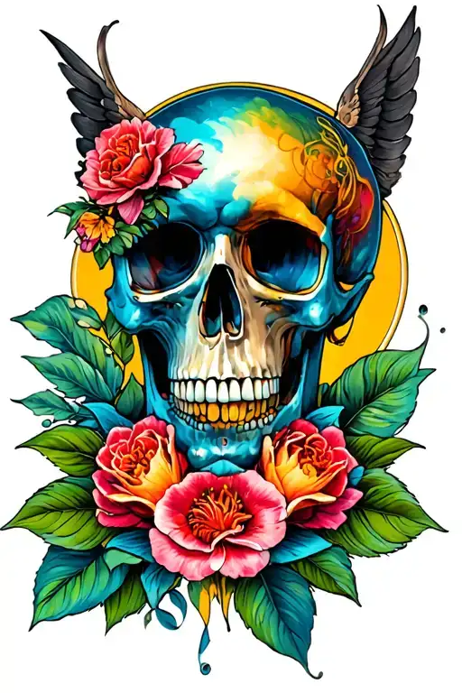 New Orleans Style Tattoo Featuring