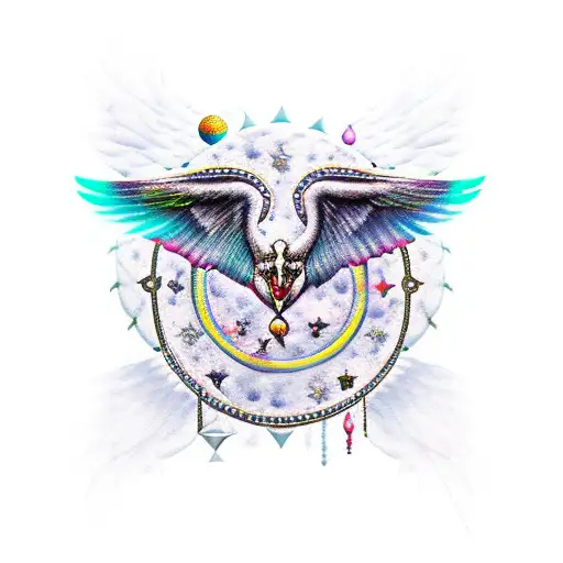 Trash Polka Moon And Valkyrie Wings