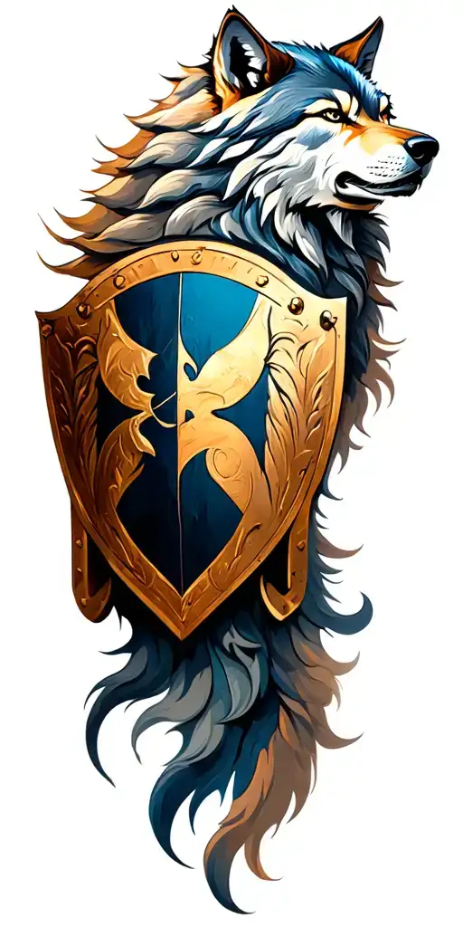 Wolf Spartan Shield