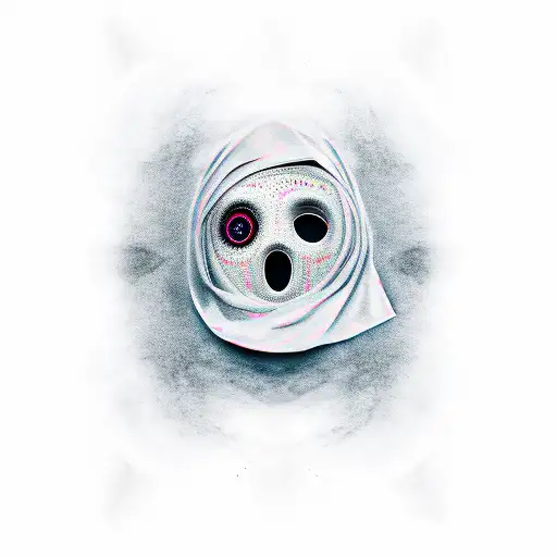 Many Black Eyes No Face