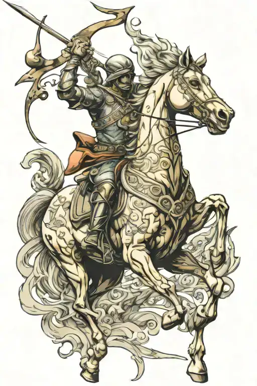 Sagittarius Archer Riding