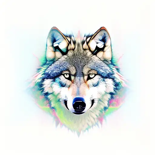 Unisex Wolf Design