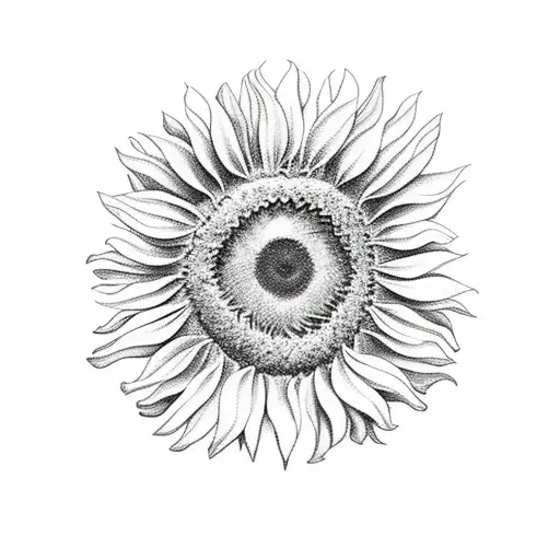 Sunflower Represent Wife And Two Kids