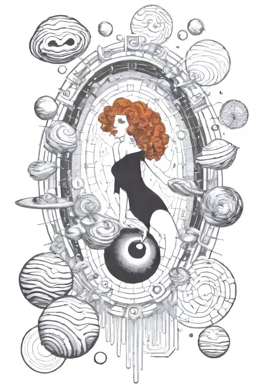 Oyster Jazz Space Klimt Redhead Planets Engineering Formulas Allegory Of A Sculpture