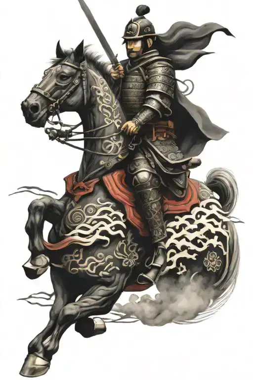 Samurai Warrior Riding