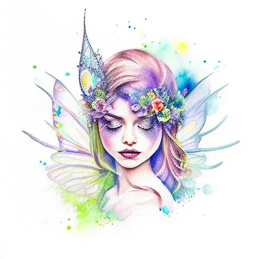 Fairy Watercolor