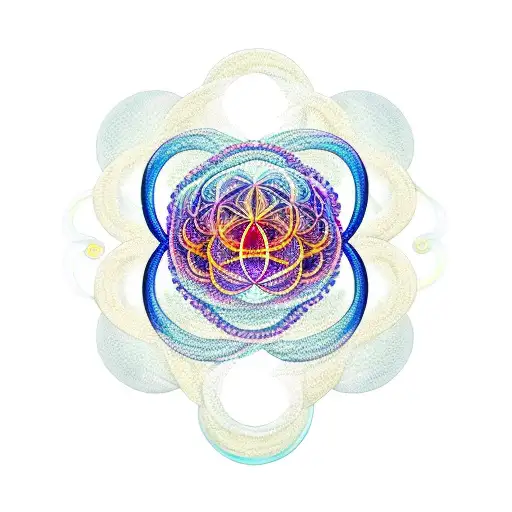 Scorpio With Flower Of Life