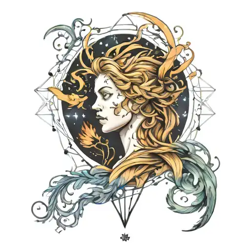 Virgo Constellation Intertwined