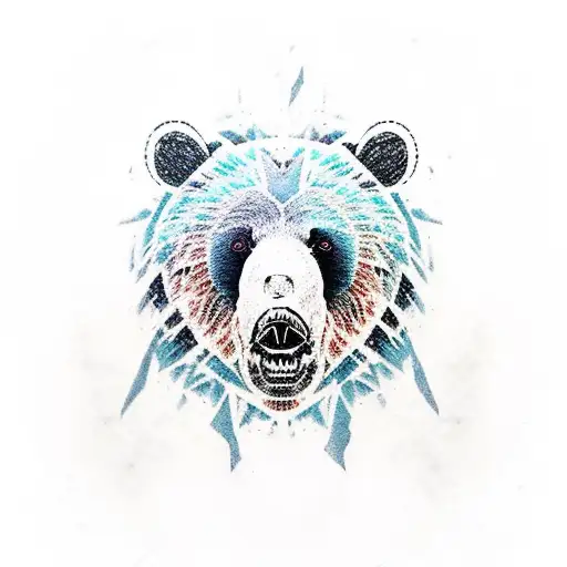 Bear Head On Warrior