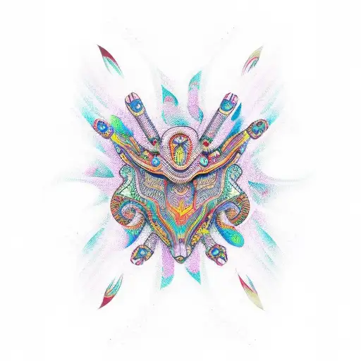 Psychedelic Tribal Pattern