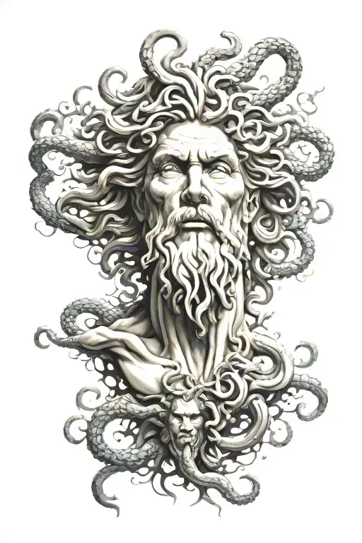 Zeus And Medusa
